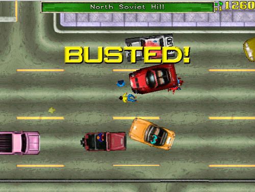 The original Grand Theft Auto, GTA 1