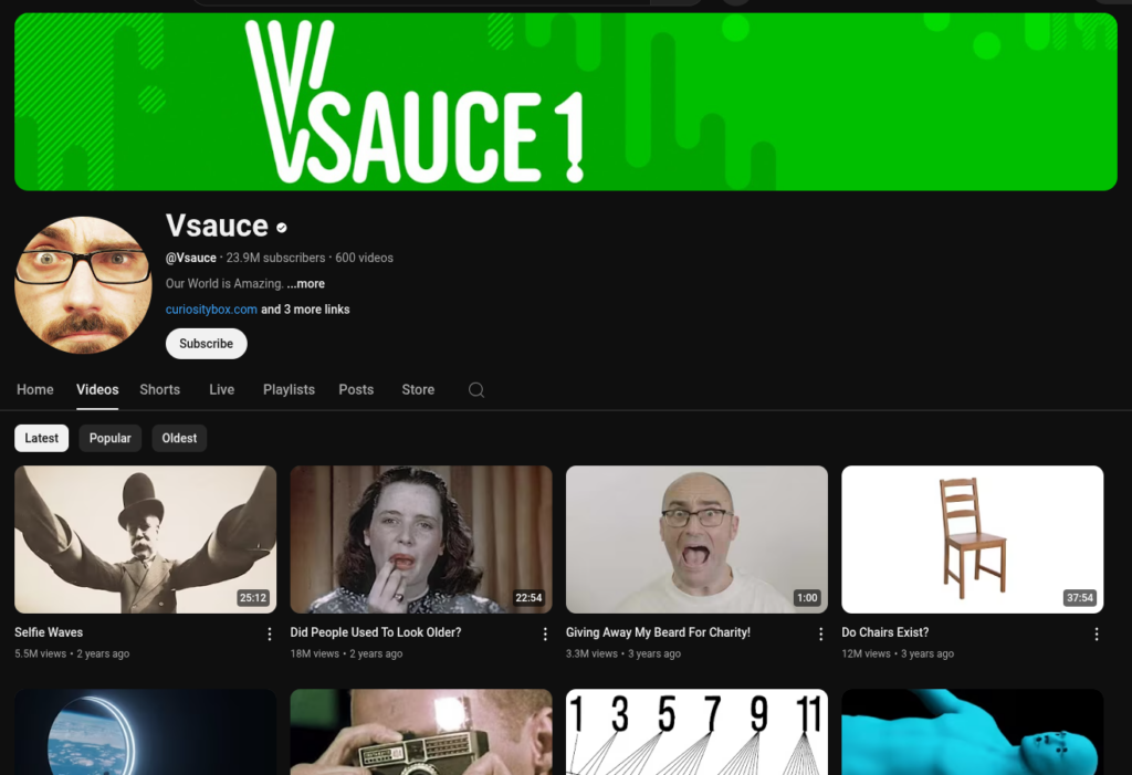 Best YouTube Channels: Science & Learning