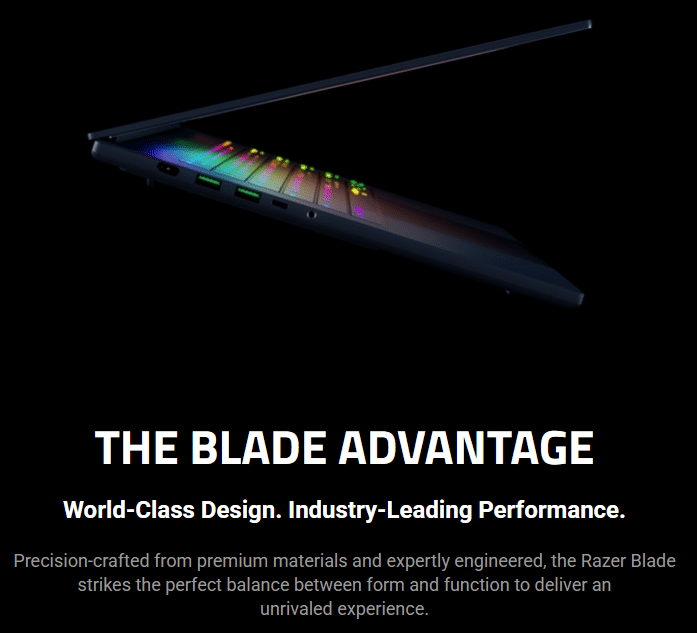 The Razer Blade 16