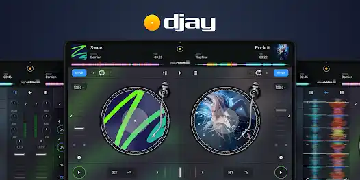 djay - one of the best music mixing apps