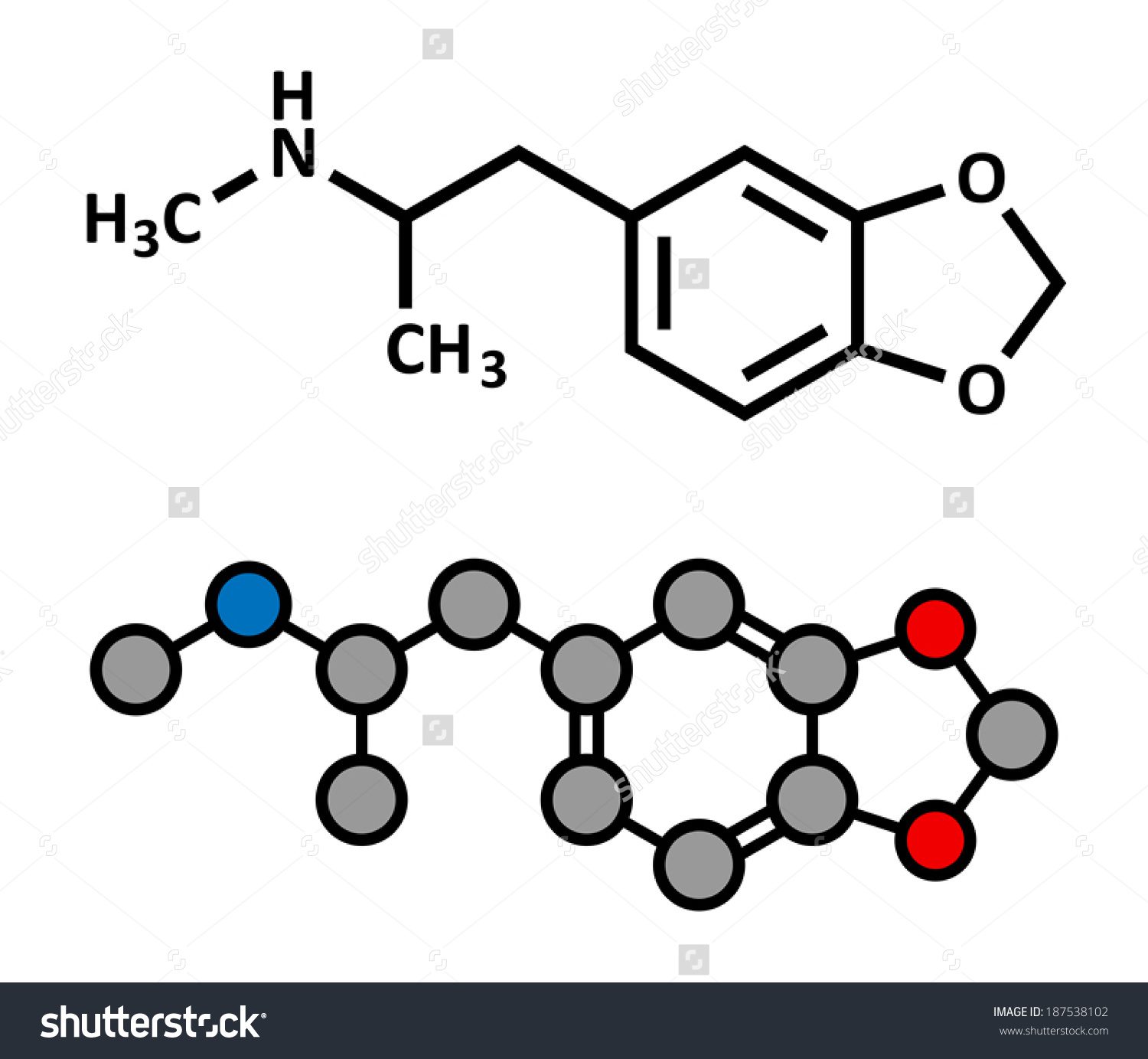 ecstasy chemical structure