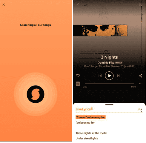 Shazam vs. SoundHound: soundhound app