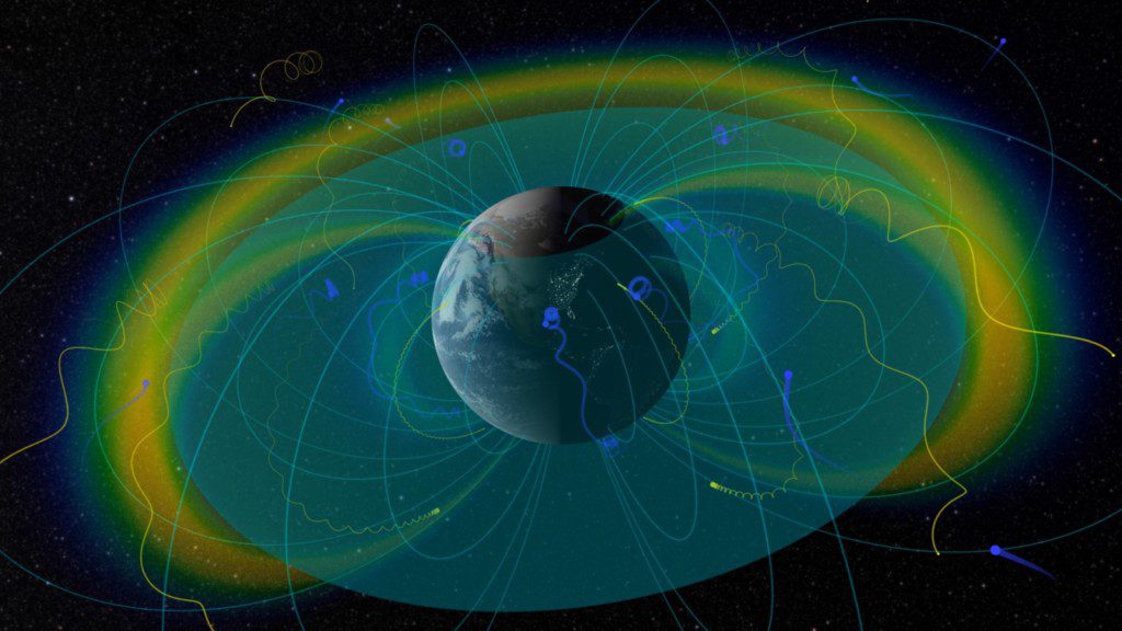 Represention of earth’s magnetic field: Fifth force of nature