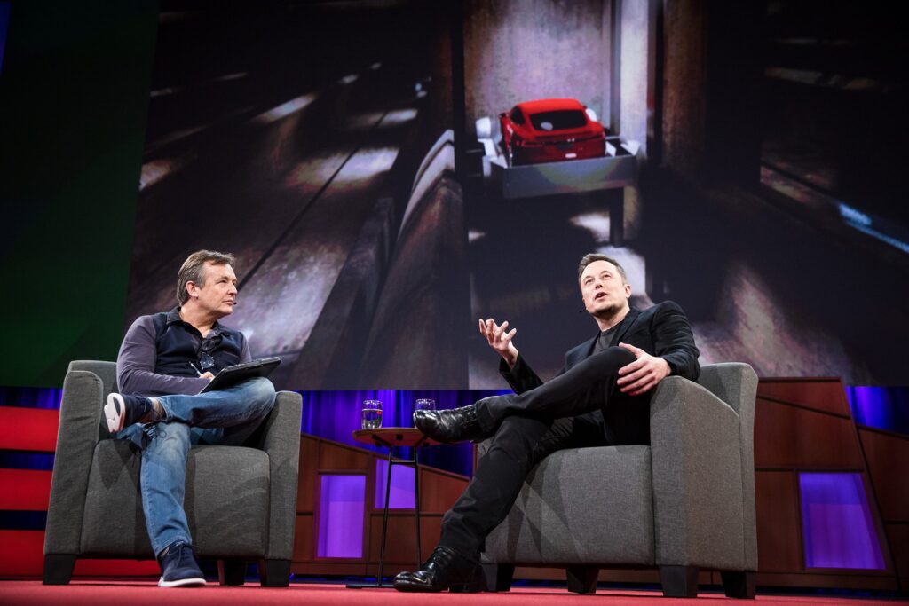  TED2017 interview of Elon Musk, the rocket man