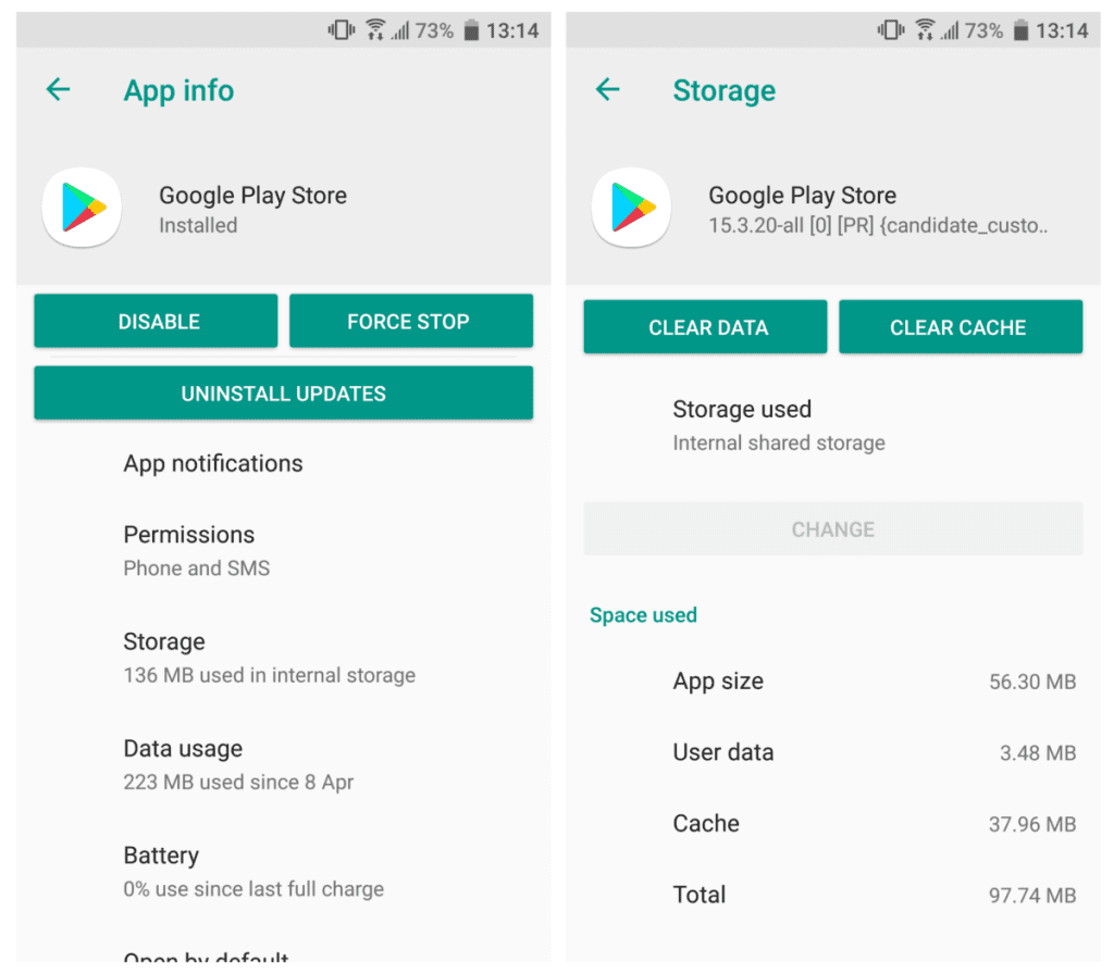 To fix the Play Store Download Pending error, clear the cache and data for your Play Store