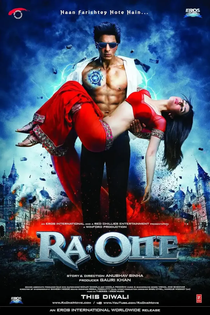 Ra.One uses vfx to showcase sci-fi action sequences, digital character modelling and gaming-inspired worldbuilding 