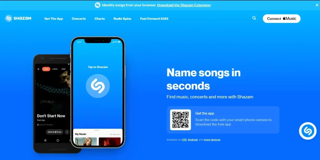 Shazam music recognition app