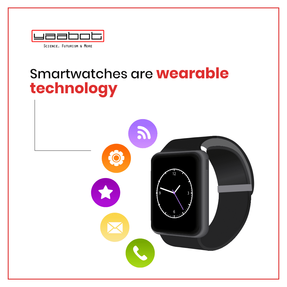 Smartwatches are wearable technology 