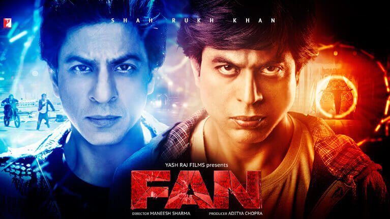 VFX in the movie Fan starring Shahrukh Khan