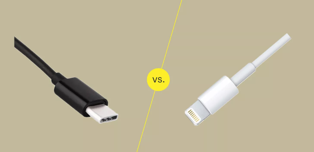 USB C vs Lightning Cable