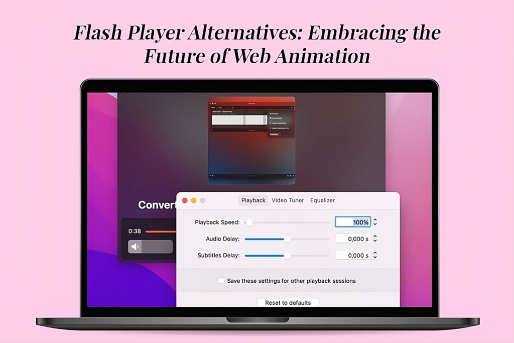 Flash player alternatives