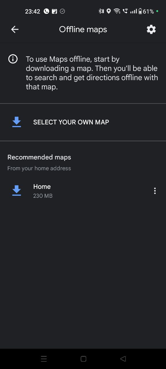 google maps not working on android