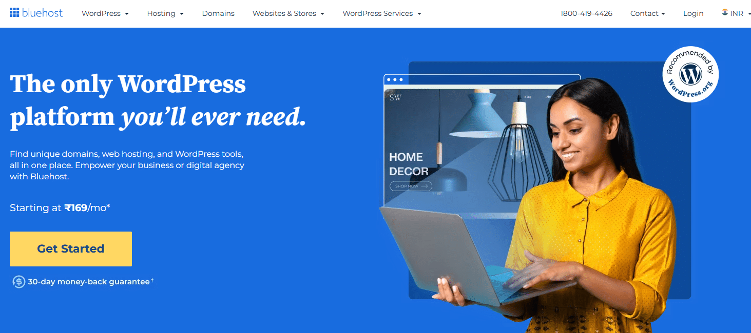 Compared to other options like SiteGround, Bluehost is more affordable, making it a great entry-level choice.