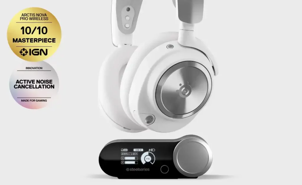 The SteelSeries Arctis Nova Pro Wireless.
