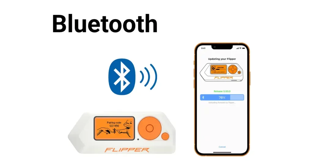 Bluetooth low energy for connecting with devices for remote control, wireless updates, pairing, and app integration