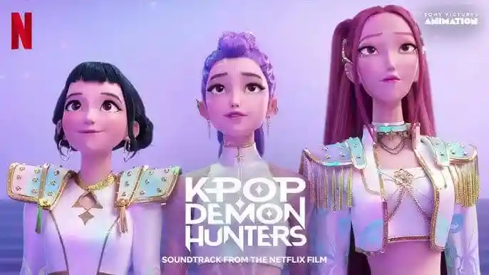 KPop Demon Hunters tops the list of the top 10 movies on Netflix
