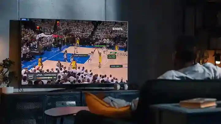 NBA and AWS’s NBA Inside the Game gives real-time game analysis and updates.