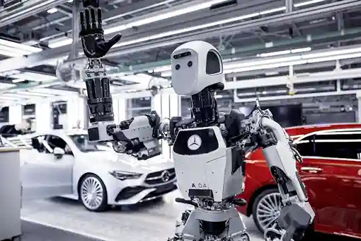 Mercedes uses Apptronik’s Apollo to handle repetitive manufacturing tasks.