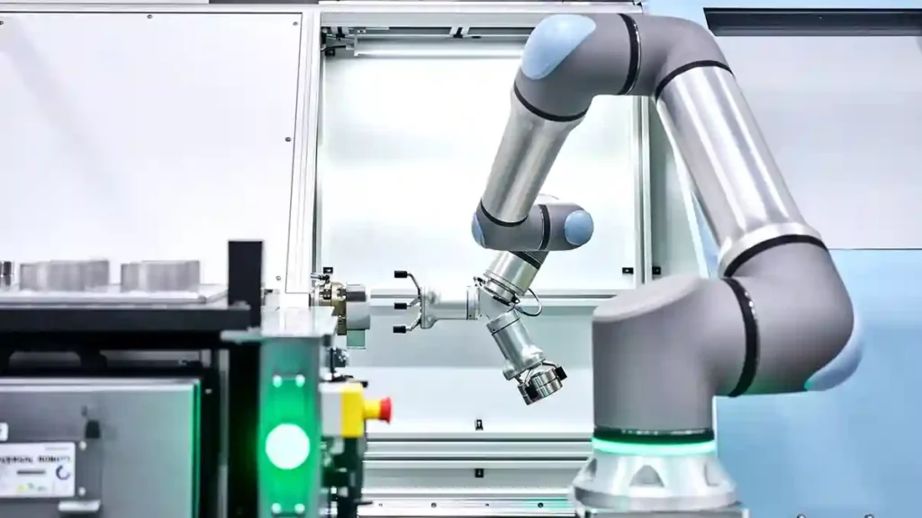 Universal’s UR30 is an example of human-robot collaboration.