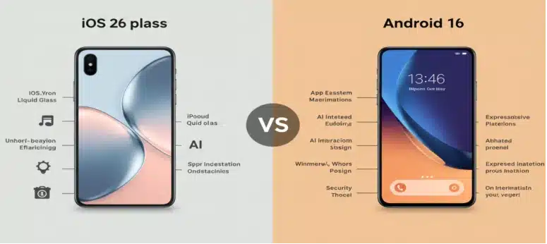 iOS 26 vs. Android 16