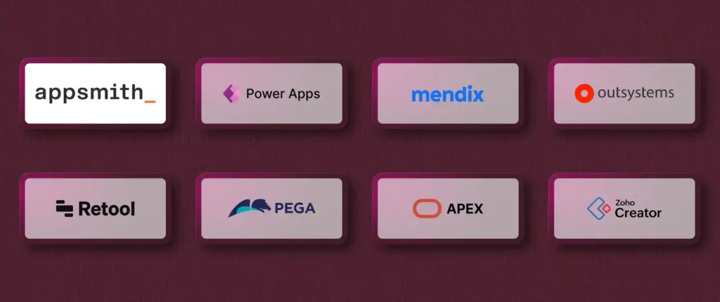 Top low-code platforms