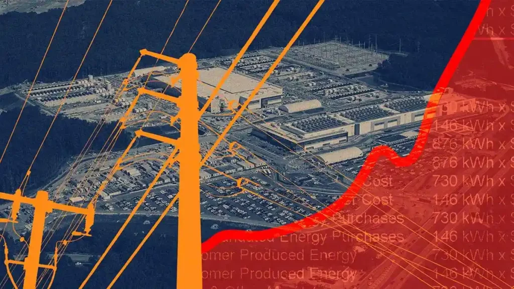 AI data centers' impact on electricity bills