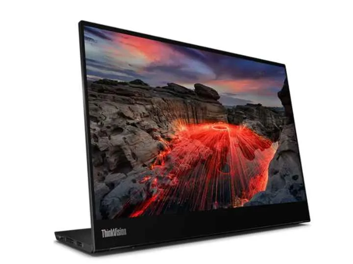 Lenovo ThinkVision M14t Gen 2 touchscreen with digital stylus pen