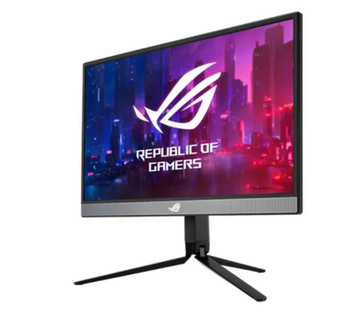 ASUS ROG Strix XG17AHP 240Hz portable gaming monitor on tripod stand