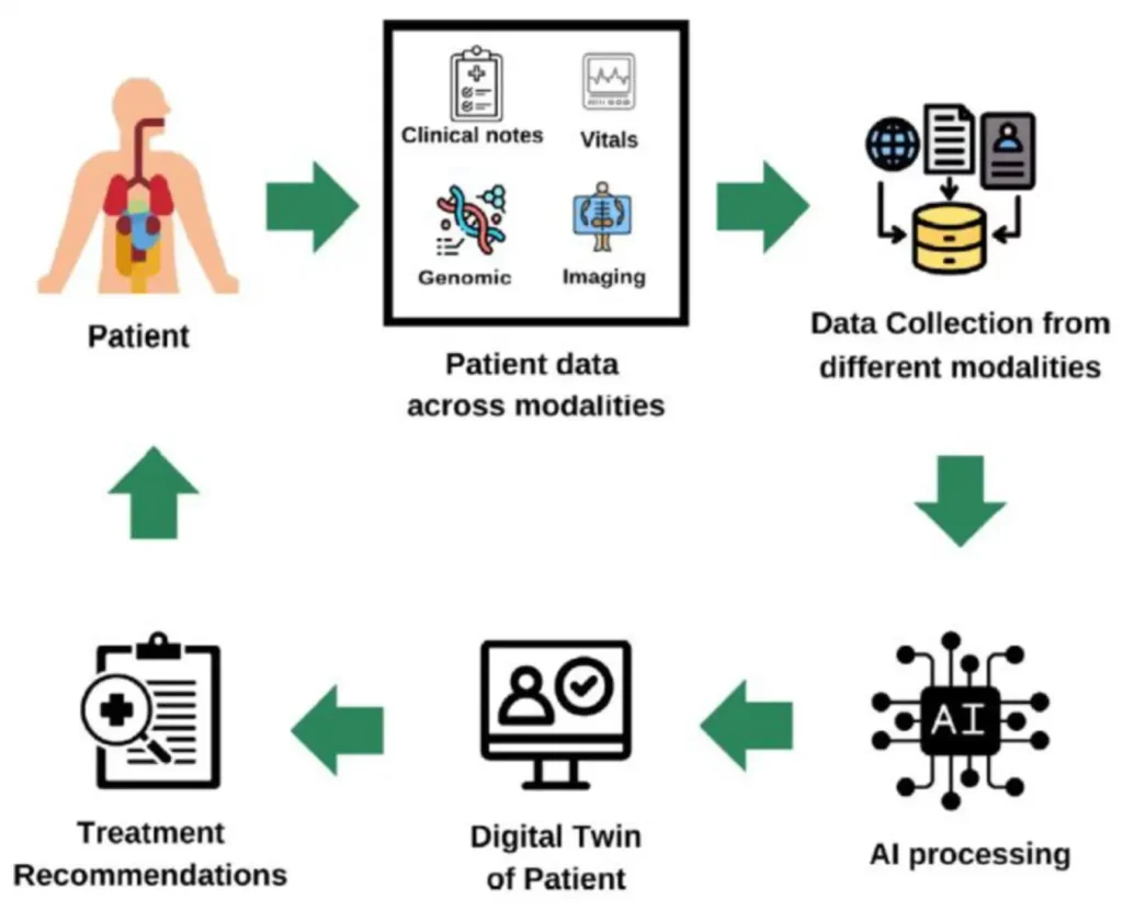 Use of biomedical engineering in digital twin technology