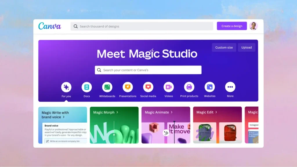 Canva's Magic Studio